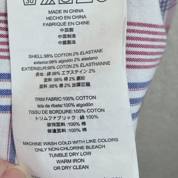 Michael Kors Classic Fit Dres Shirt Men L Plaid Button Down Long Sleeve Casual - Picture 6 of 9